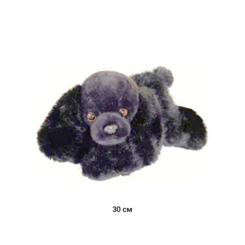 им Собака арт. 18632-4-209 Спаниель черный 30 см в пак.