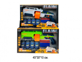 Оружие арт. Z1163 Бластер с мягкими пулями в кор.• Оружие арт. Z1163 Бластер с мягкими пулями в кор.•