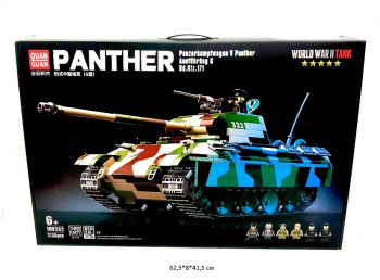 Конструктор арт. 100252 Танк 2136 дет. в кор._ Конструктор арт. 100252 Танк 2136 дет. в кор._