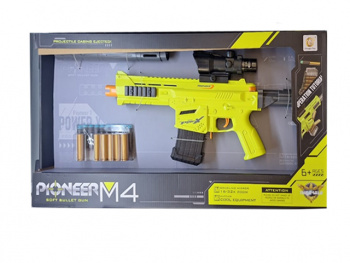 Оружие арт. 826A Автомат с прицелом, мягкими пулями в кор.• Оружие арт. 826A Автомат с прицелом, мягкими пулями в кор.•