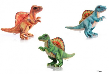 им Динозавр арт. 230703-3 На присоске Спинозавр цвета микс 22 см в пак.)