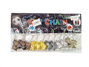 Брелок арт. KLC-6191-709 Голова лошади цвета микс 12 шт. на листе Брелок арт. KLC-6191-709 Голова лошади цвета микс 12 шт. на листе