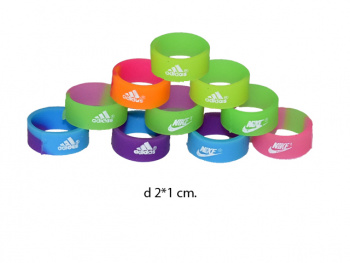 Набор украшений арт. 555-BT 10 шт. кольца силиконовые в пак. Набор украшений арт. 555-BT 10 шт. кольца силиконовые в пак.