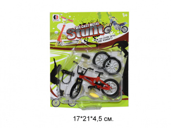 Велосипед арт. 1811D Пальчиковый и колеса на листе_~• /120 шт./ Велосипед арт. 1811D Пальчиковый и колеса на листе_~• /120 шт./
