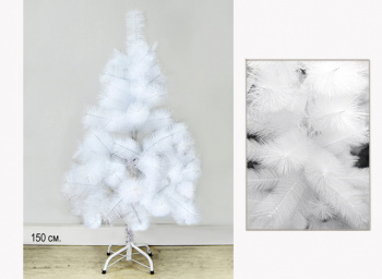 Елка 150 см арт. C1006-1-150-601 Белая пушистая №9/16 в кор. Елка 150 см арт. C1006-1-150-601 Белая пушистая №9/16 в кор.