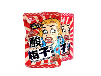 Конфета арт. 101739 Кислая Слива 22 г 20 шт. в кор.*