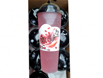 Напиток арт. 371182 Бабл-ти "Гранат" 620 мл 15 шт. упаковка Напиток арт. 371182 Бабл-ти "Гранат" 620 мл 15 шт. упаковка