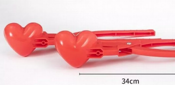 Снеголеп арт. BWL-32 "Сердце" на 1 шарик в сетке 34*8*9 Снеголеп арт. BWL-32 "Сердце" на 1 шарик в сетке 34*8*9