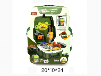 Набор инструментов арт. 688-105A "Мастерская" в рюкзаке_ Набор инструментов арт. 688-105A "Мастерская" в рюкзаке_