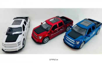 Модель металл. арт. HCL-904A Форд пикап (4 шт.) шоубокс~ Модель металл. арт. HCL-904A Форд пикап (4 шт.) шоубокс~