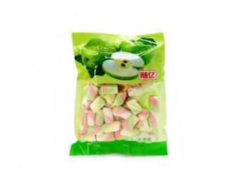 Маршмеллоу арт. 230293 Палочки четырехцветные "Яблоко" 138 г в пак.