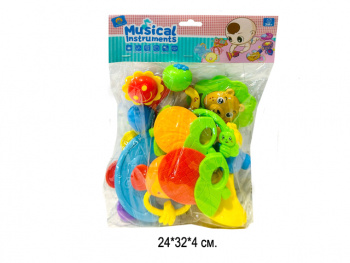 Погремушка арт. A34 Набор "Потешки" в пак.• Погремушка арт. A34 Набор "Потешки" в пак.•