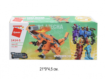 Конструктор арт. 1414-5" трансформер 6шт/шоубокс 21*9*4,5 Конструктор арт. 1414-5" трансформер 6шт/шоубокс 21*9*4,5