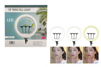 Кольцо осветитель арт. CXB-460-1 d 46 см без штатива в кор. Кольцо осветитель арт. CXB-460-1 d 46 см без штатива в кор.