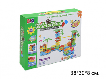 Конструктор арт. 1329 Шестеренки 60 дет. в кор._ Конструктор арт. 1329 Шестеренки 60 дет. в кор._