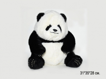 им Панда арт. 11015-209 С когтями 35*35см в пак.