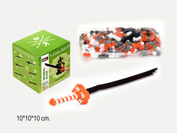 Конструктор арт. 8054 Микро Меч самурайский 523 дет. в кор._ Конструктор арт. 8054 Микро Меч самурайский 523 дет. в кор._