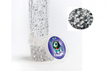 Слайм "Стекло" с блёстками - звезды, 90 гр Слайм "Стекло" с блёстками - звезды, 90 гр