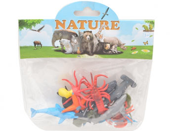 Набор животных арт. 051YX Морские в пакете 16*15*3