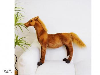 им Лошадь арт. 401075 Коричневая Стоит 75*80 см 1 шт. в пак. им Лошадь арт. 401075 Коричневая Стоит 75*80 см 1 шт. в пак.