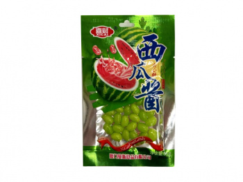 Конфета арт. 080170-3 Жевательные бобы "Арбуз" 35 г 20 шт. упаковка'#,