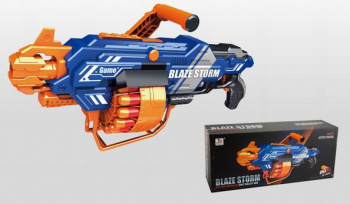 Оружие арт. ZC7104 Бластер с мягкими пулями на бат. в кор. 59,3*15,5*25_/6 шт./