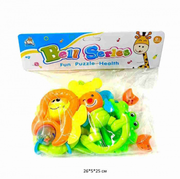 Погремушка арт. 101-6 Набор "Потешки" в пак._ Погремушка арт. 101-6 Набор "Потешки" в пак._