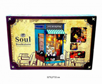 Конструктор арт. M2314 Румбокс "Книжная лавка" в кор._ Конструктор арт. M2314 Румбокс "Книжная лавка" в кор._