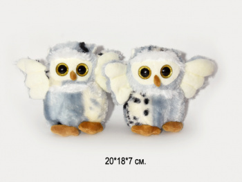 им Сова арт. 10506-1-209 Голубая пятнистая 18 см в пак.