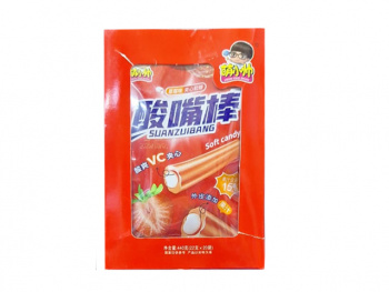 Конфета арт. 871653 "Клубника" жевательная кислая 20 г в пак. 20 шт. в кор.*