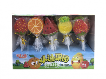 Конфета арт. 840770 Карамель на палочке "Фрукт" ассорти 30 шт. упаковка'#