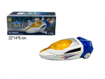 Машина на батар. арт. 9928 Космический шатл свет, звук, вращение, пар в кор.•