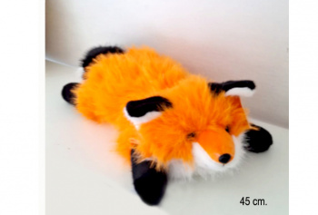 им Лиса арт. 9875/45 Пушистая с черными ушками лежит 45 см в пак. им Лиса арт. 9875/45 Пушистая с черными ушками лежит 45 см в пак.