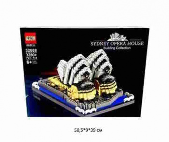 Конструктор арт. 32088 Сиднейский Оперный театр 3280 дет. в кор._