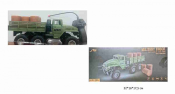 Машина на р/у арт. 9980-4D Грузовик военный в кор.~