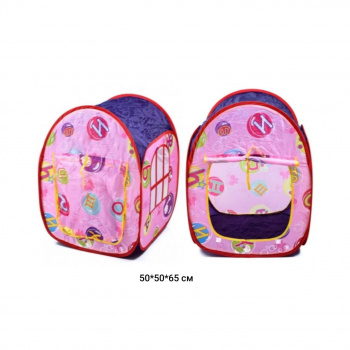 Палатка детская арт. 889-94A Малая "Буквы" в пак. 50*50*65 Палатка детская арт. 889-94A Малая "Буквы" в пак. 50*50*65