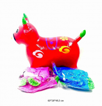 Мяч прыгун арт. 25177-5 Корова в пак._ Мяч прыгун арт. 25177-5 Корова в пак._