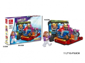 Конструктор арт. 87003-3 Игровой клуб Мотогонки 178 дет. в кор.• Конструктор арт. 87003-3 Игровой клуб Мотогонки 178 дет. в кор.•