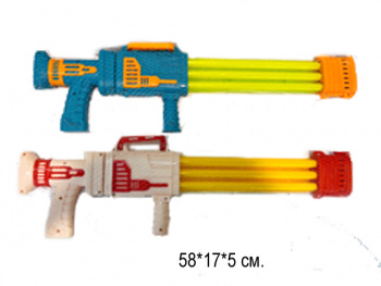 Помпа водн. арт. 9165 "Бластер" цвета микс в сетке• Помпа водн. арт. 9165 "Бластер" цвета микс в сетке•