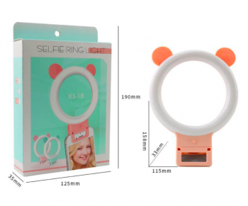 Кольцо осветитель арт. XJ-18 Для смартфона, с ушками в кор. Кольцо осветитель арт. XJ-18 Для смартфона, с ушками в кор.