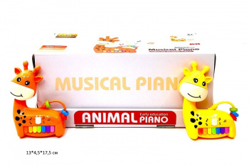 Пианино арт. 8885-1B Мини Жираф цвета микс (12 шт.) в кор._= Пианино арт. 8885-1B Мини Жираф цвета микс (12 шт.) в кор._=