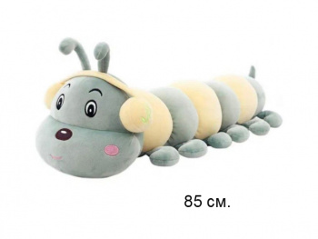 им Обнимашка арт. 90715-1 Гусеница в наушниках 85 см в пак.) им Обнимашка арт. 90715-1 Гусеница в наушниках 85 см в пак.)