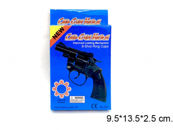 Оружие арт. 251 Пистолет на пистонах в кор._=/288 шт./ Оружие арт. 251 Пистолет на пистонах в кор._=/288 шт./