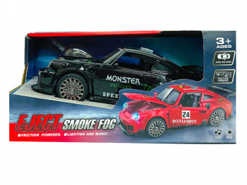 Машина на батар. арт. BSP-1A Спорткар свет, звук, пар в кор.~ Машина на батар. арт. BSP-1A Спорткар свет, звук, пар в кор.~