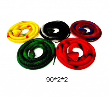 Игр. резин. арт. SL-57 Змея 90 см 1 шт. в пак._ Игр. резин. арт. SL-57 Змея 90 см 1 шт. в пак._