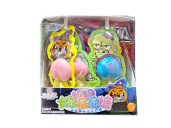 Мармелад арт. 041702 "Хэллоуин-дразнилки" ассорти 1шт. на листе 20 шт. в кор.#