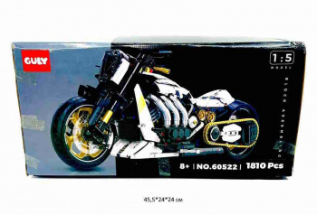 Конструктор арт. LC60522 Мотоцикл 1810 дет. в кор._