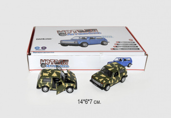 Модель металл. арт. 1801MD ВАЗ Нива (12 шт.) шоубокс_ Модель металл. арт. 1801MD ВАЗ Нива (12 шт.) шоубокс_