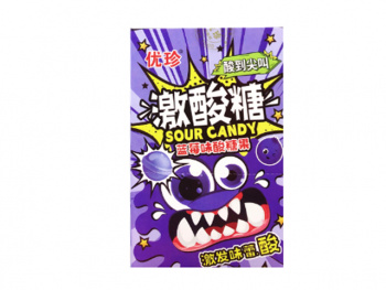 Конфета арт. 105328/105311 Кислая "Черника" 22 г 20 шт. упаковка'# Конфета арт. 105328/105311 Кислая "Черника" 22 г 20 шт. упаковка'#