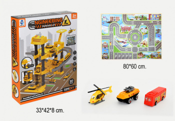 Парковка Пожарная №5599-114A с грузовым лифтом/коробка/42*33*8 Парковка Пожарная №5599-114A с грузовым лифтом/коробка/42*33*8